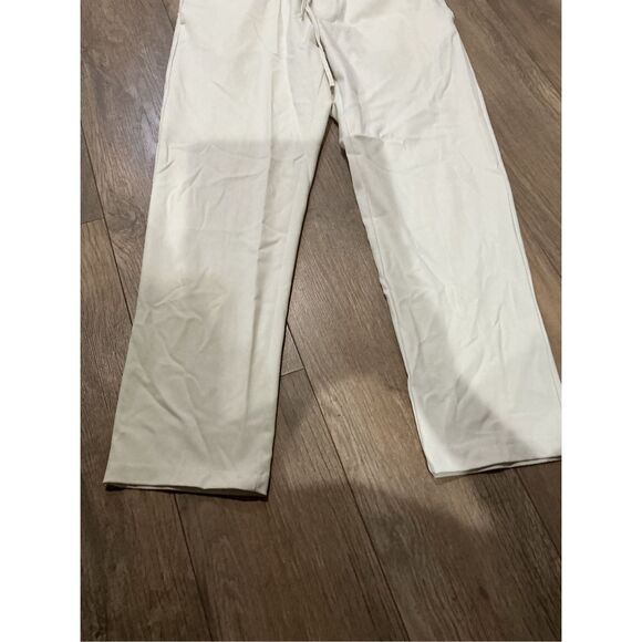 ZARA TEXTURED RELAXED FIT PANTS - Picture 5 of 8